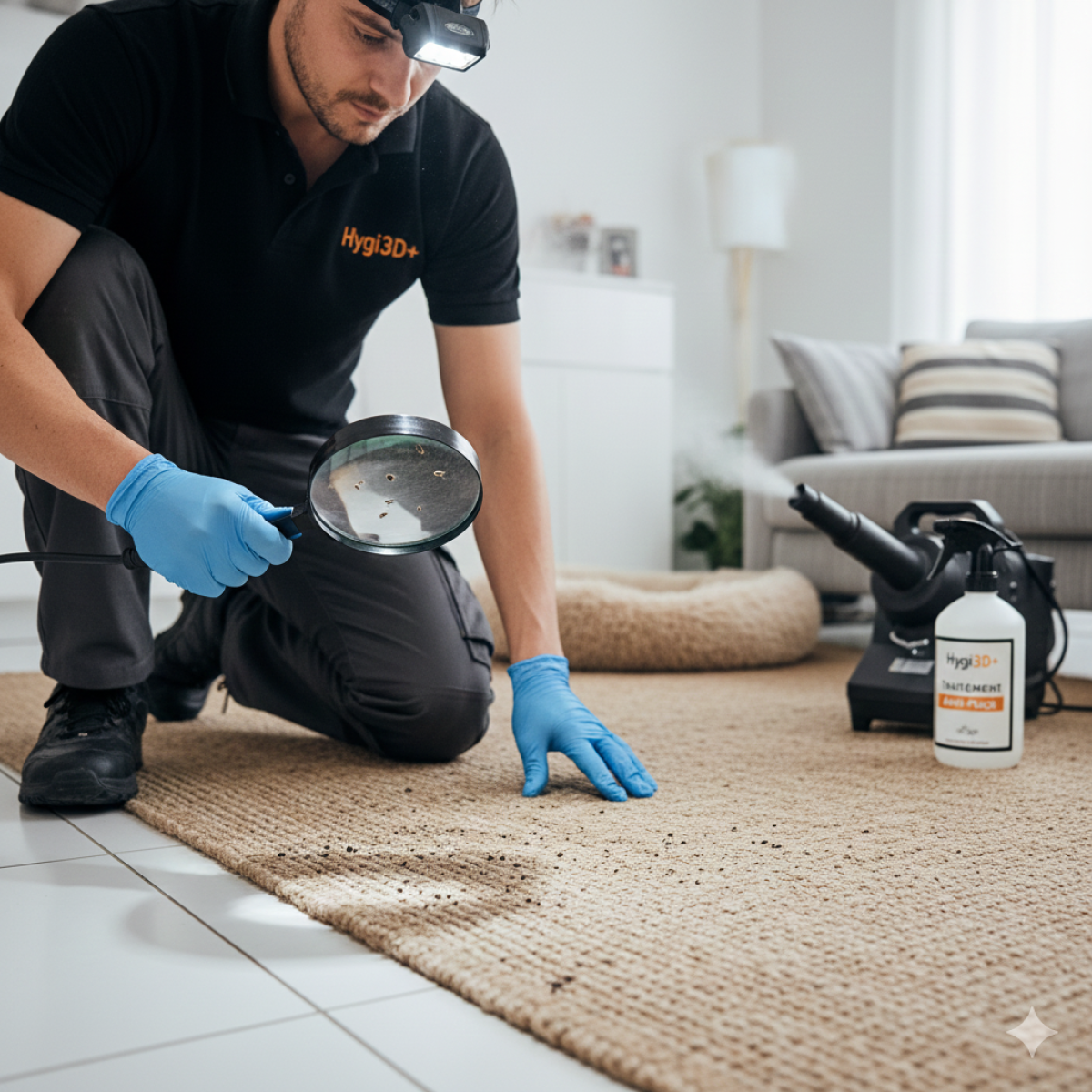 Traiter une infestation de puces à La Garde