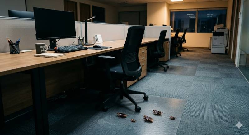 Traitement cafrads dans un bureau Toulon